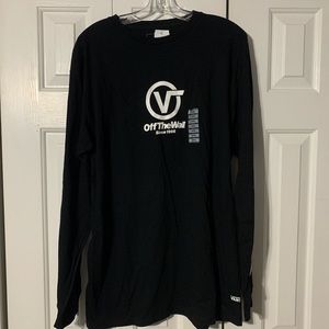 vans “off the wall” long sleeve t-shirt